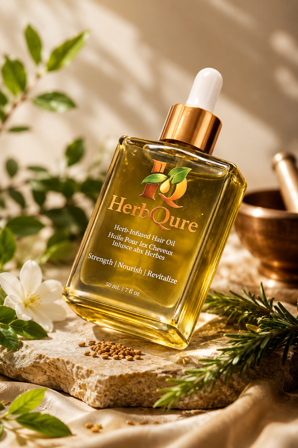 HerbQure Herbal Hair Oil